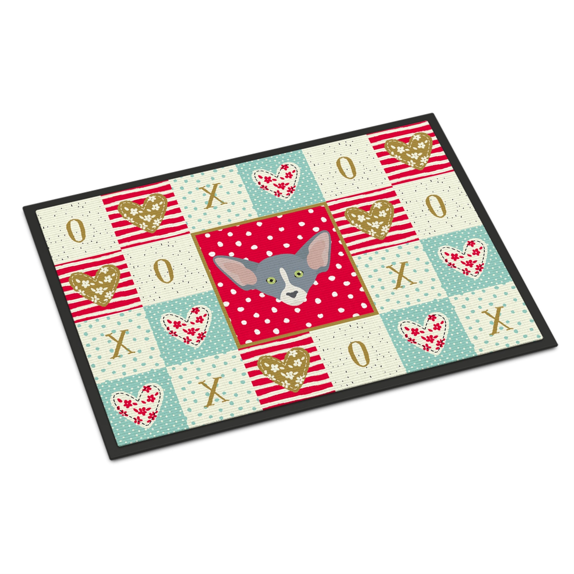 Peterbald Cat Love Indoor Or Outdoor Mat 18X27